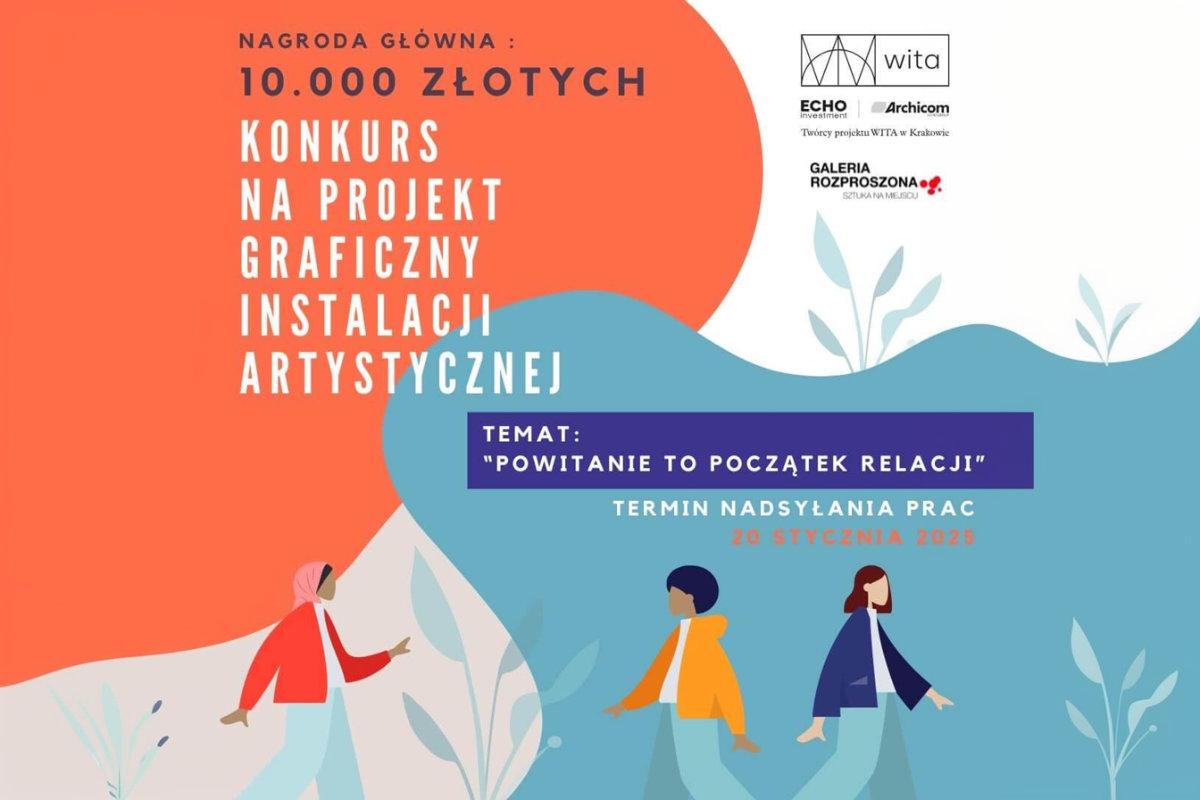 Ogłaszamy konkurs na mural! Temat: „Powitanie początkiem relacji”